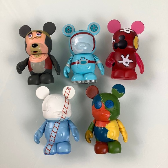 Disney Vinylmation The Art of Disney Theme Parks Figures lot of 5 - Picture 7 of 12